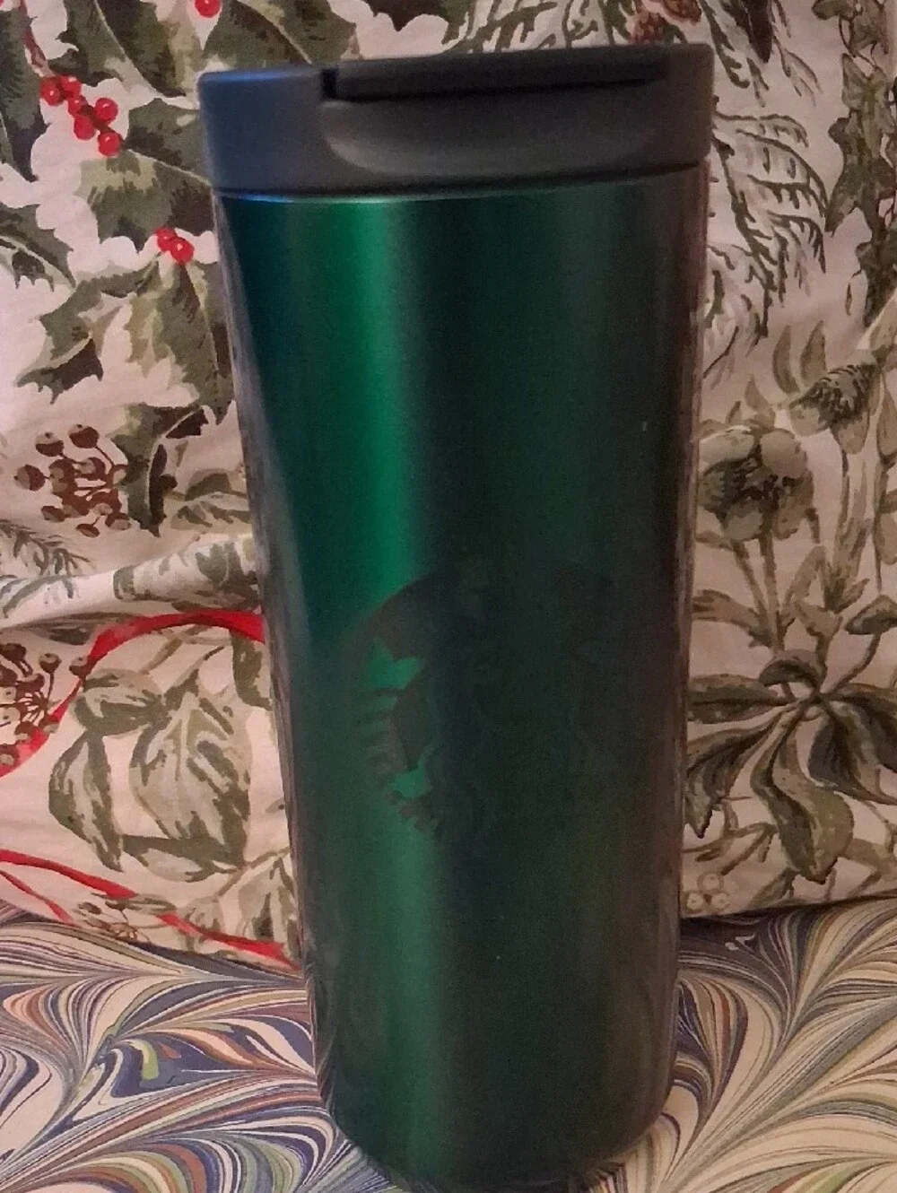 Starbucks Iridescent Green Travel Tumbler New